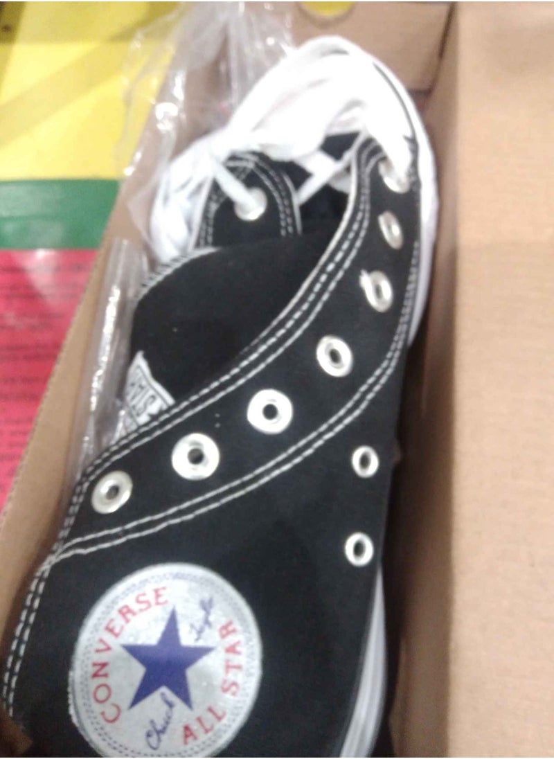 CONVERSE - Unisex Chuck Taylor Classic Unisex High-top Sneakers Black - Image 1