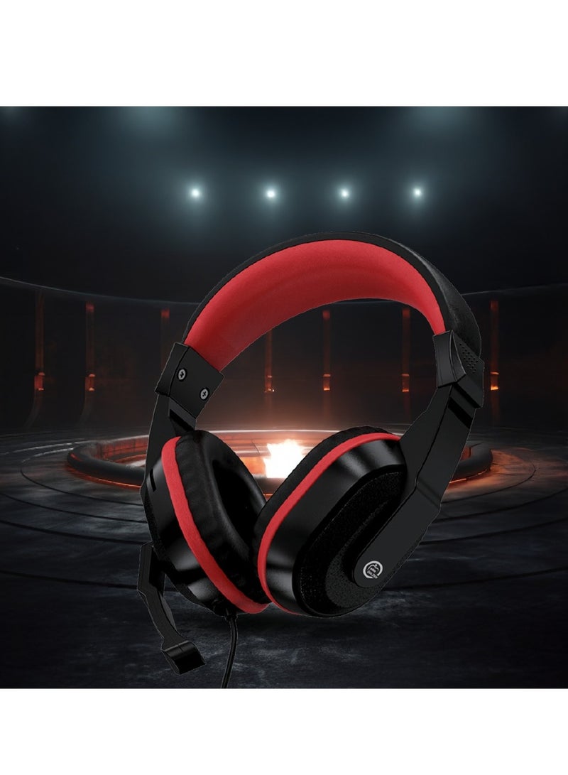 general Stereo Over-Ear Gaming Wired Headset With Microphone For PS4 /PS5/XOne/XSeries/NSwitch/PC