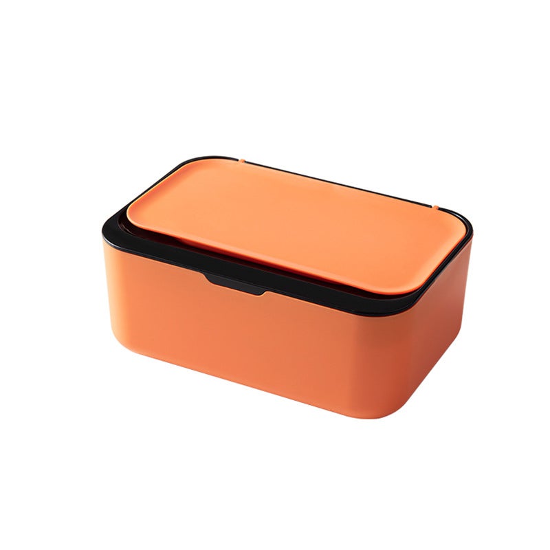 Covered Dustproof Wipe Box - Multi-Purpose Paper Towel Holder for Home, Living Room, Car & Bathroom - Image 1