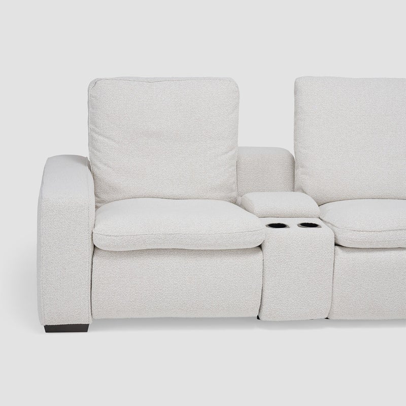 AL HUZAIFA FURNITURE Sterling Sectional Corner Sofa, Fully Upholstered In Fabric - Image 3