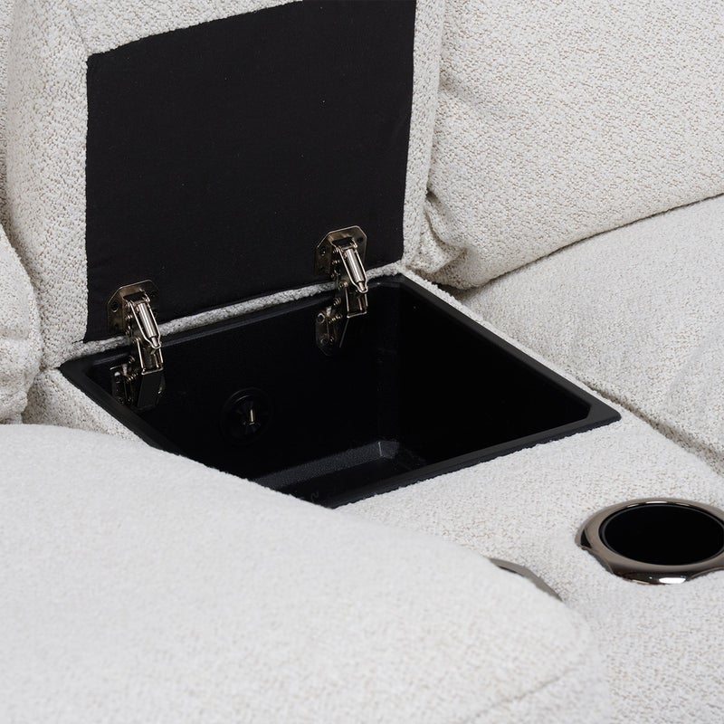 AL HUZAIFA FURNITURE Sterling Sectional Corner Sofa, Fully Upholstered In Fabric - Image 4