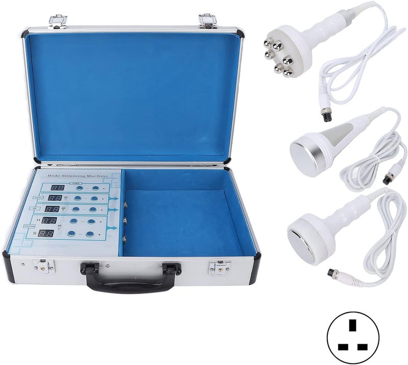 klarako جهاز تنحيف الجسم 3 في 1، جهاز حرق الدهون متعدد الوظائف للاستخدام المنزلي، رأس تدليك الجسم بتقنية الضغط السلبي بتردد 40KHZ، جهاز تشكيل الجسم 110 240V (المملكة المتحدة) - Image 1