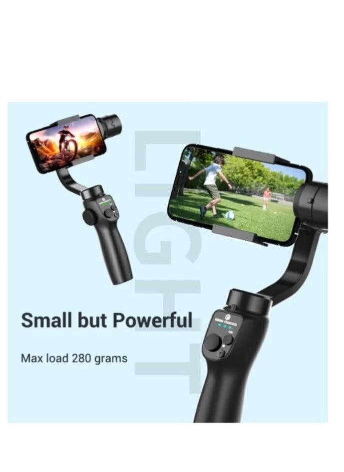 JAJEEK F10 3-Axis Gimbal Stabilizer – Foldable Handheld Smartphone Stabilizer for Smooth Video Recording & Vlogging  - Image 4