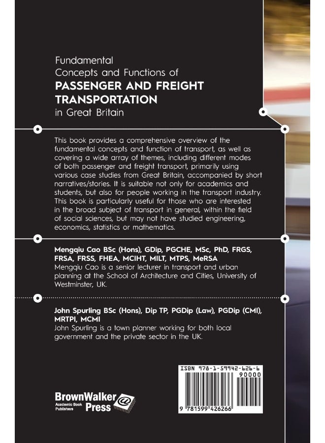 Fundamental Concepts and Functions of Passenger and Freight Transportation in Great Britain  - Image 2
