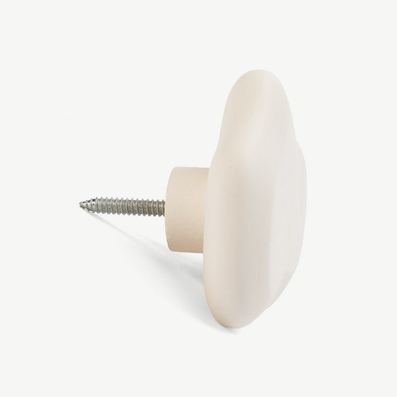 OC HOME خطاف حائط عاجي لديكور المنزل