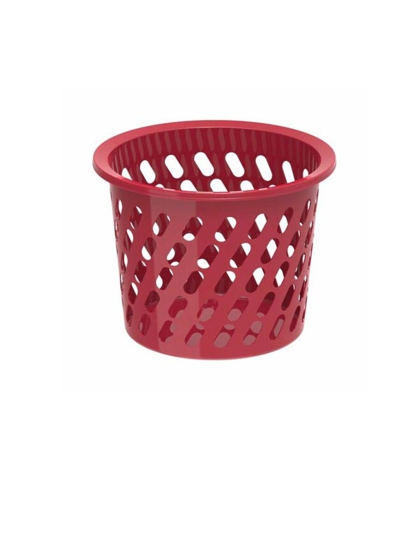 Cosmoplast Cosmoplast Laundry Basket 45L Red 