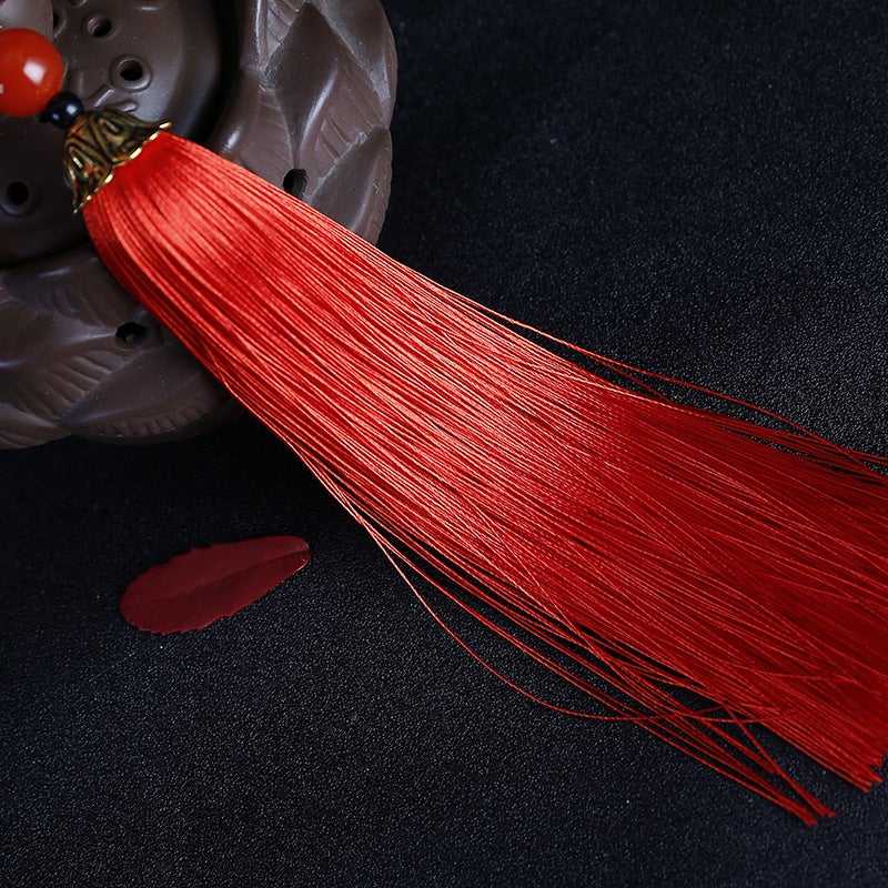 Non-Acid Boxwood Car Pendant Wooden Creative Gift Exquisitely Carved Car Rearview Mirror Pendant Car Pendant - Image 5