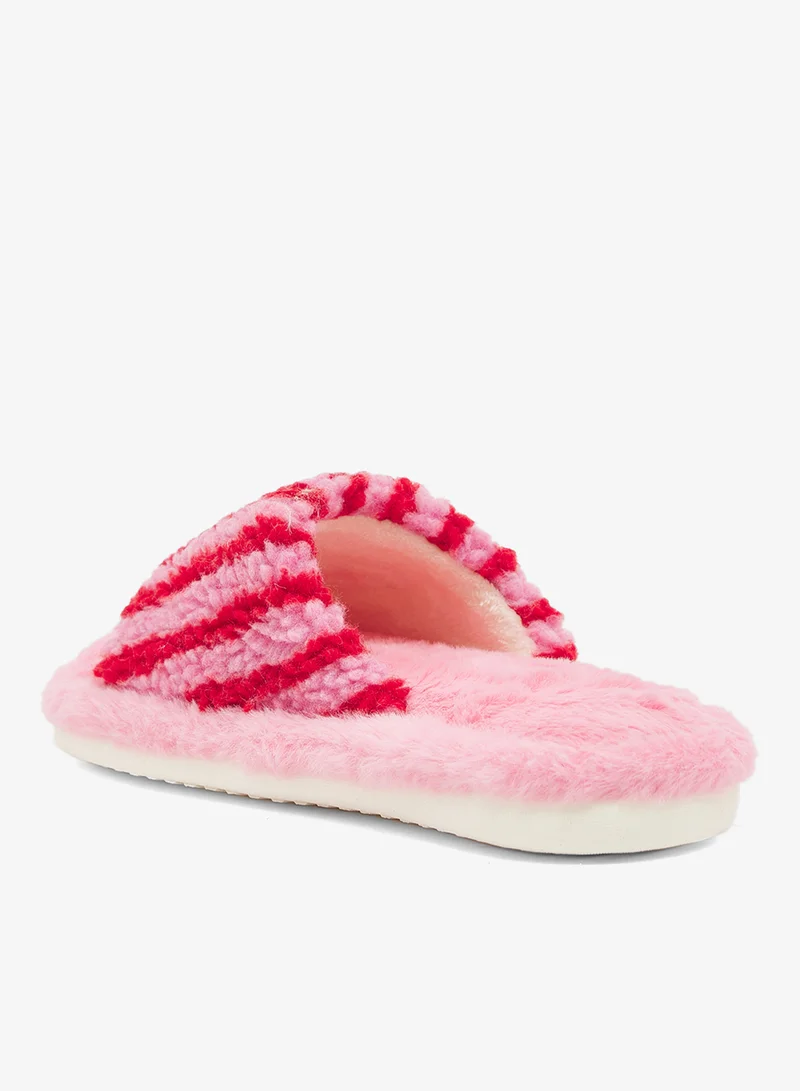 Ginger Printed Cozy Bedroom Slippers