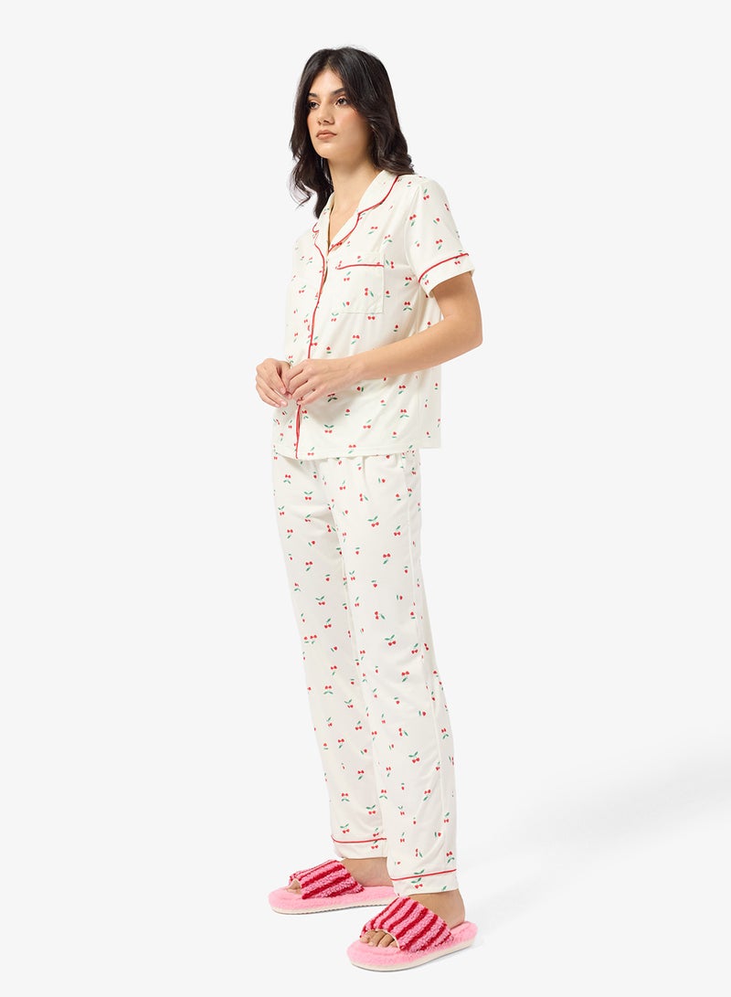 جينجر شباشب غرفة نوم مريحة مطبوعة - Image 5