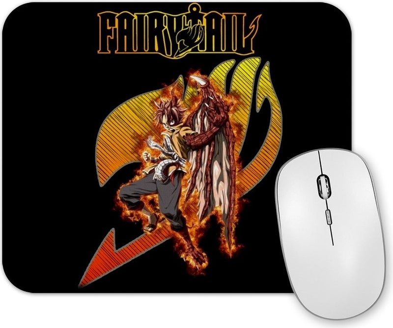 Print Shop Fairy Tail Natsu Dragneel Dragon Force Mouse Pad