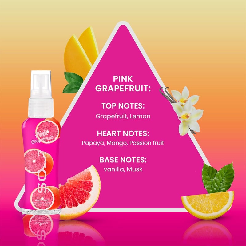 So..? So Body Mist Set  Body Spray for Women  Cruelty Free Vegan Perfumes for Women  650 to 1000 Sprays  Travel Size Gift Set  4 pcs - Image 4