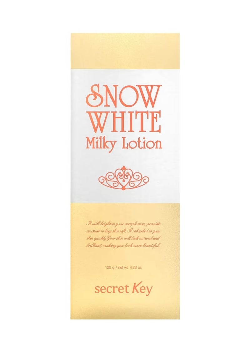 Secret Key Snow White Milky Lotion 4.23 oz (120 g) - Image 2