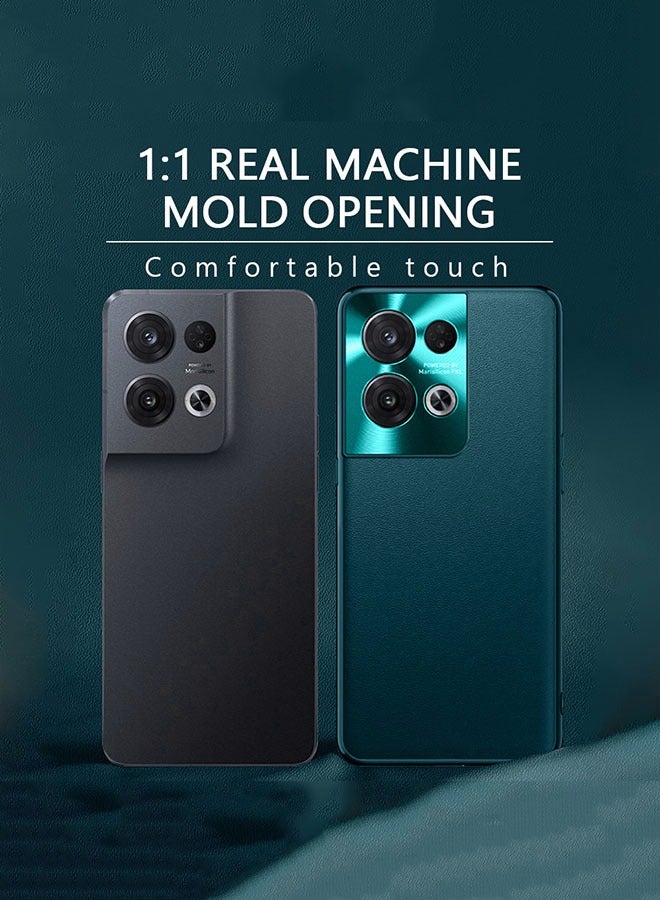 Motim Leather Case for Oppo Reno 7/7 Pro, All-Inclusive Camera Protection Anti-Fall Drop Protection Cover Shockproof Phone Case Cover - Image 5