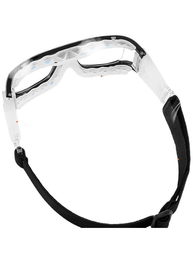 Boshide Basketball Glasses, Nearsighted Glasses, Sports Goggles For Men And Women, Prescription Available, Black, 400 Degrees For Left And Right Eyes - Image 2