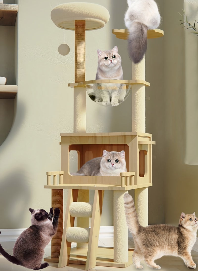 كيدل إطار تسلق القطط، برج قطط متعدد المستويات، عش قطط، لوح خدش قطط، كبسولة فضاء، شجرة قطط، مستلزمات القطط، ألعاب القطط الأليفة، مستلزمات الحيوانات الأليفة - Image 2