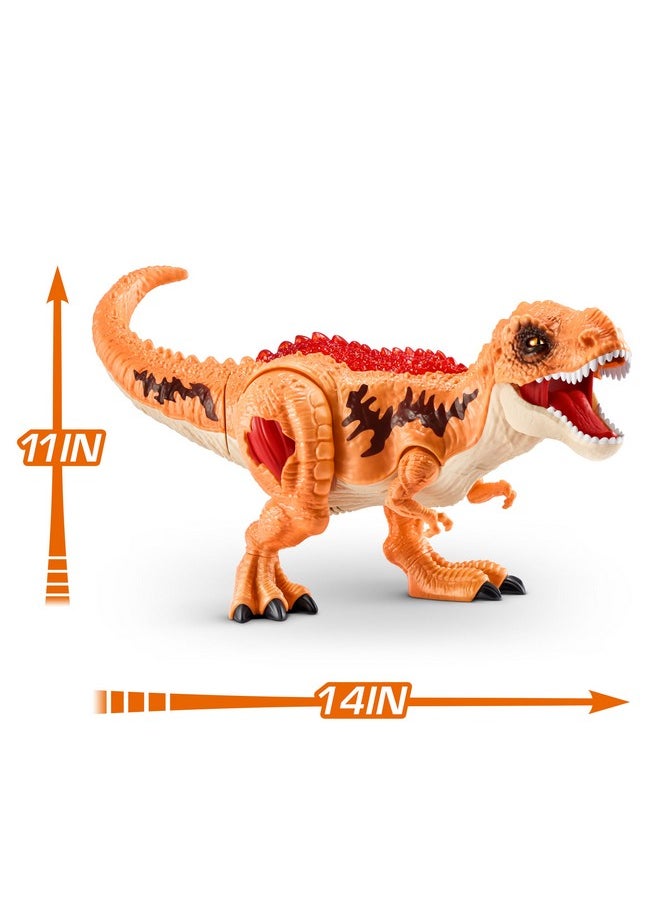 ROBO ALIVE Robo Alive Dino Escape, Robotic Light Up, Vehicles with Firing Weapons, Storable, Giftable, Ages 3+ by ZURU  - Image 3