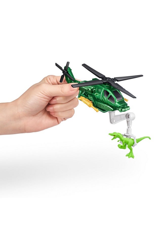 ROBO ALIVE Robo Alive Dino Escape, Robotic Light Up, Vehicles with Firing Weapons, Storable, Giftable, Ages 3+ by ZURU  - Image 4