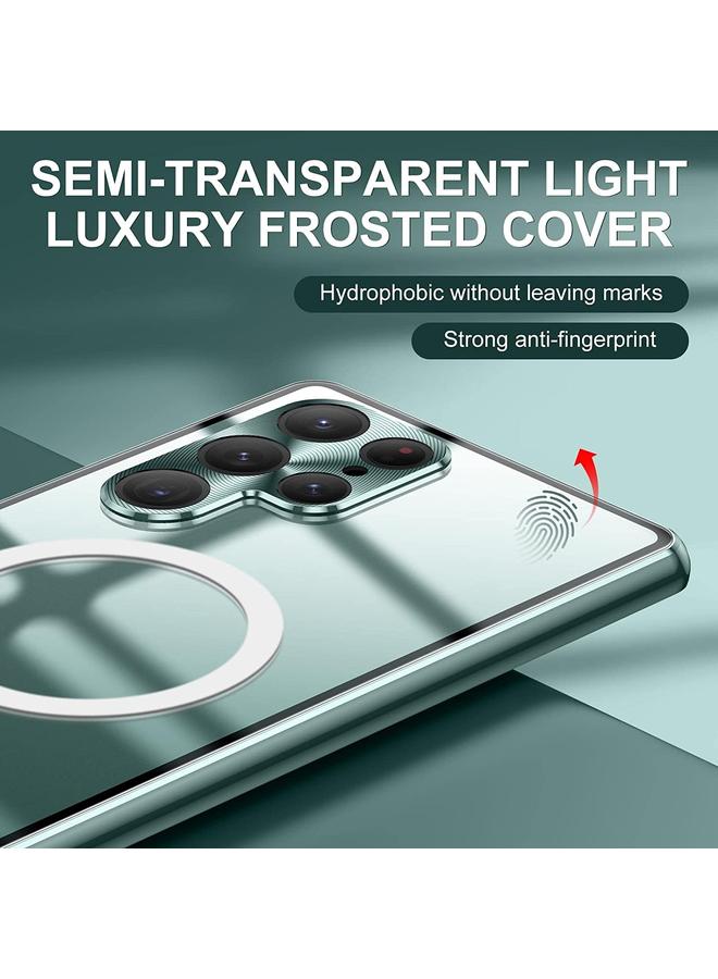 S-TOP Case For Samsung Galaxy S22 Ultra 5G Lens Protector MagSafe Double Sided Magnetic Phone Case - Image 5