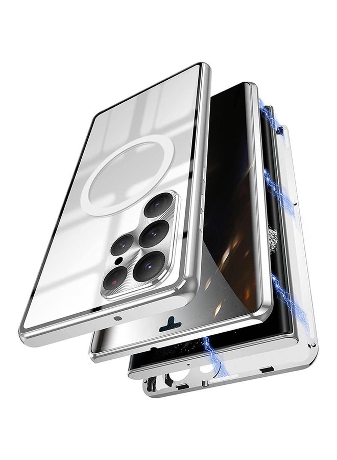 S-TOP Case For Samsung Galaxy S22 Ultra 5G Lens Protector MagSafe Double Sided Magnetic Phone Case - Image 1