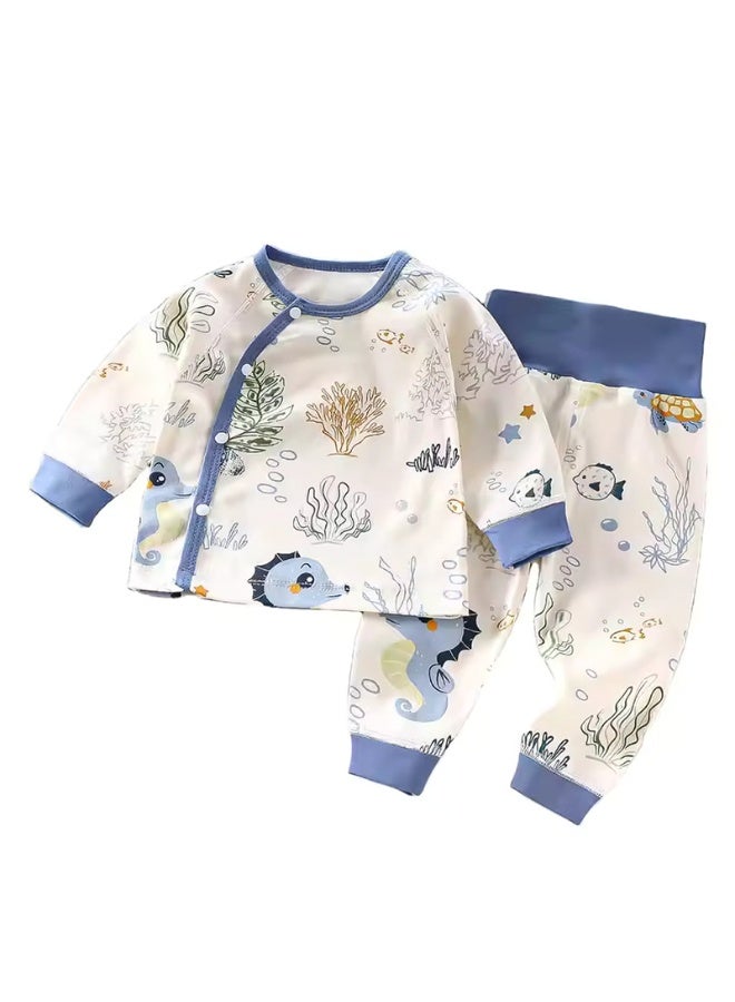 Under the sea  Adventure pajama set(6-9M) - Image 1
