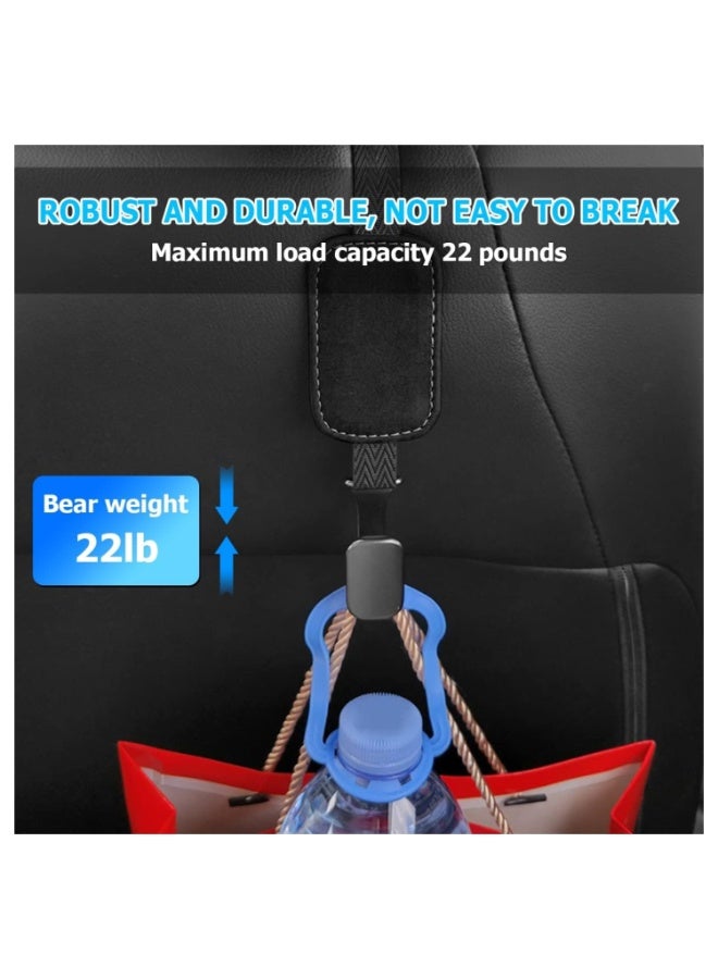 7Cylinder Suede Car Seat Headrest Organizer Hook, 2 Pcs. - Image 5