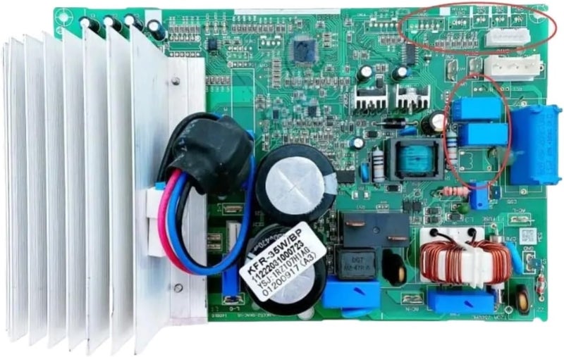 LDGSUPH For Air Conditioner Computer Board Circuit Board，H12WBPB8 SX-W-NEC52-SLAC 12000BTU，good Working(F) - Image 4