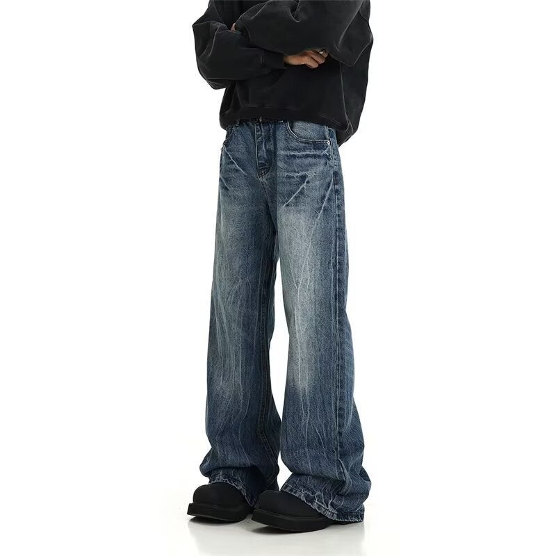 Unisex Casual Daily Denim Jeans - Image 2