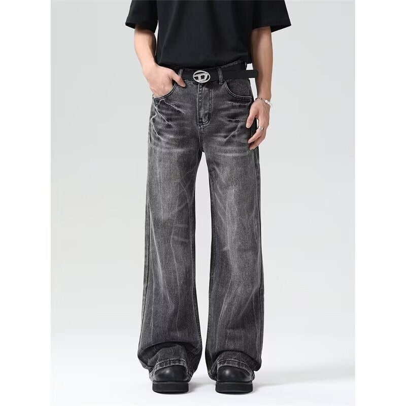 Unisex Casual Daily Denim Jeans - Image 1