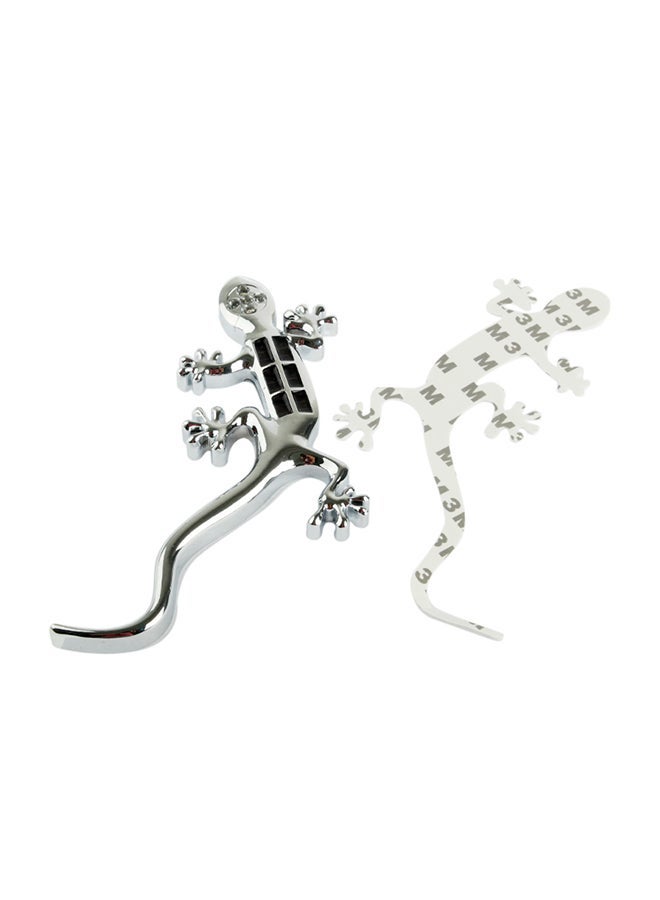 MUNTAQI Solar Powered Gecko Style Car Sticker With 4-led Flash Warning Lights - Image 1