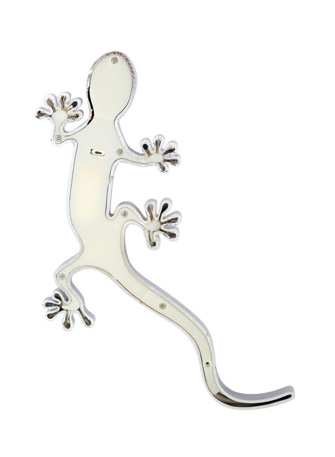 MUNTAQI Solar Powered Gecko Style Car Sticker With 4-led Flash Warning Lights - Image 2