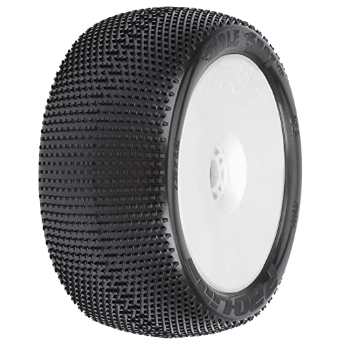 Pro-Line ProLine Racing HoleShot VTR 40 S3 18 TruckMTD White Wheels FR PRO9033233 RC Tire - Image 1