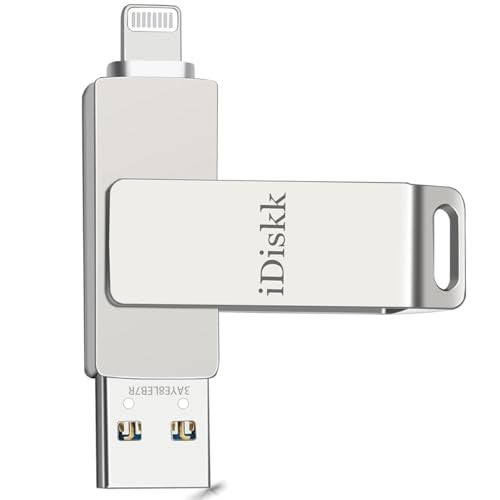 iDiskk 【App-le Certified 1T B】 iDiskk Photo Storage iPhone Flash Drive Photo Stick for iPhone (14/13/12/11 Pro/Plus/Pro Max,13/12 Mini,XR,XS,XS Max,X),Lightning iPad, MacBook/PC External USB Storage - Image 1