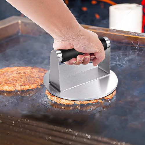 Ashihoti Official Griddle Accessories BBQ Grill Set - 20pcs Stainless Steel Barbecue Tools Kit for Blackstone with Griddle Spatula Basting Cover Grill Mats Carry Bag for Camping,Flat Top Camp Chef Utensil - Image 3