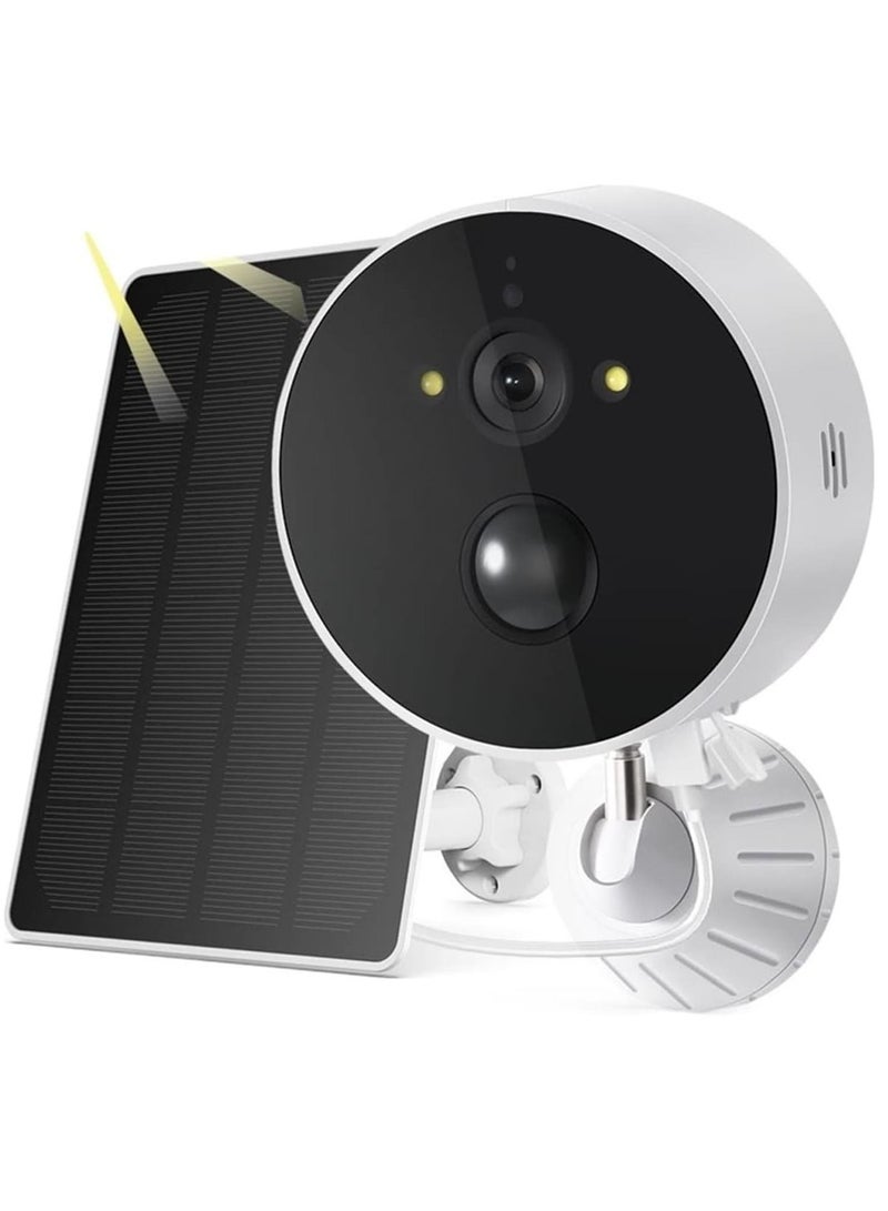 Generic Security Camera WiFi Solar Camera Outdoor Human Detection Security IP Camera Solar Panel Recharge Battery CCTV Video Surveillance Cameras Night Vision  - Image 1