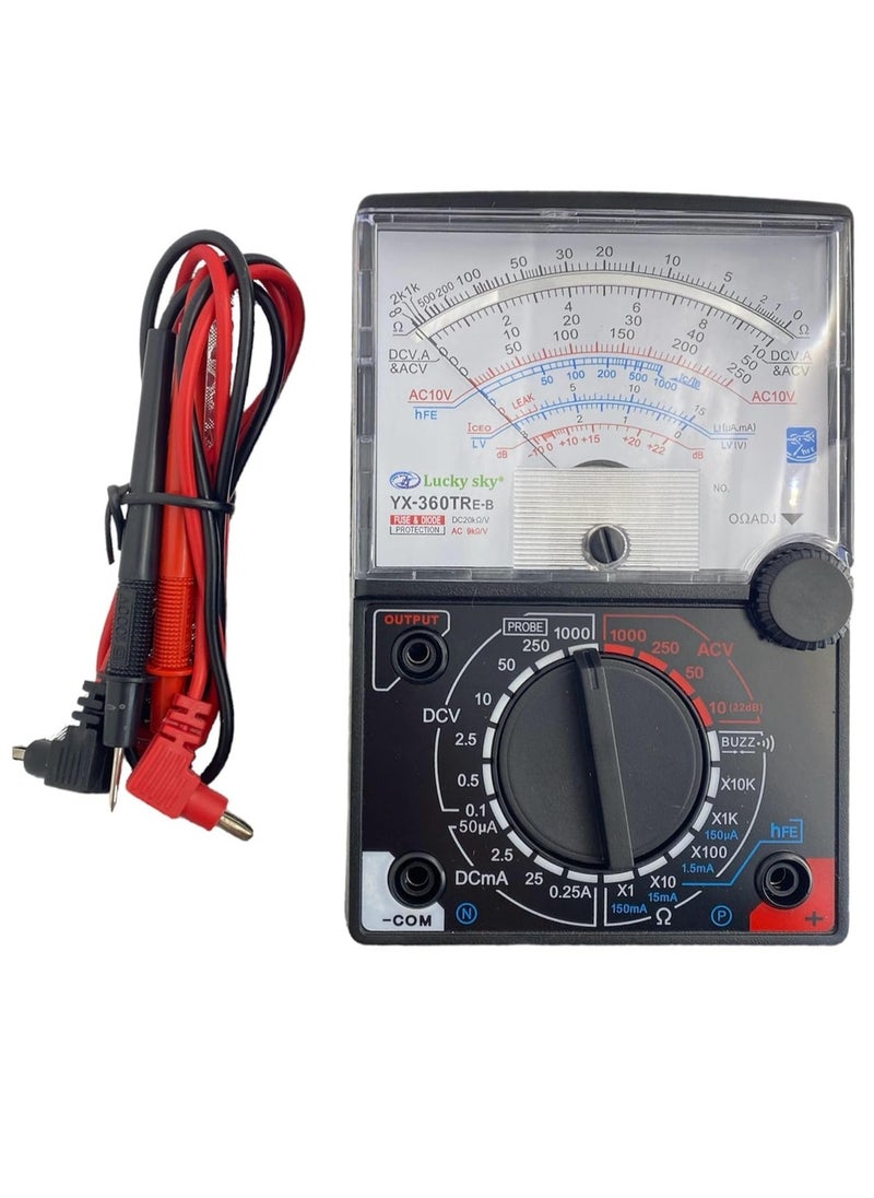 Lucky Sky - Analog Multimeter YX-360TREB with Capacitance Estimation - Image 1