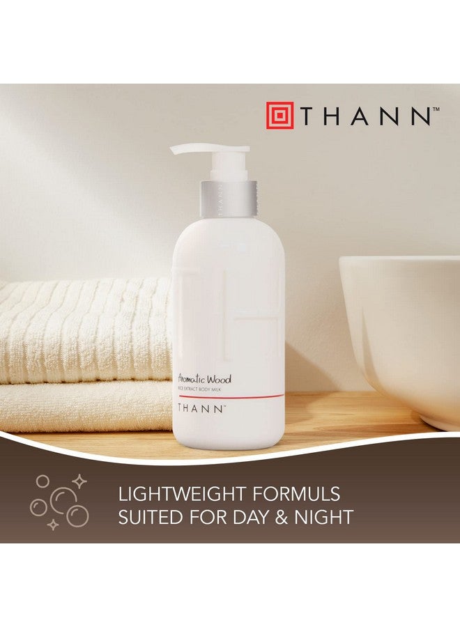 Aromatic Wood Rice Extract Body Milk Deeply Moisturizing Body Lotion For Men And Women Nongreasy Body Moisturizer Parabenfree 320 Ml