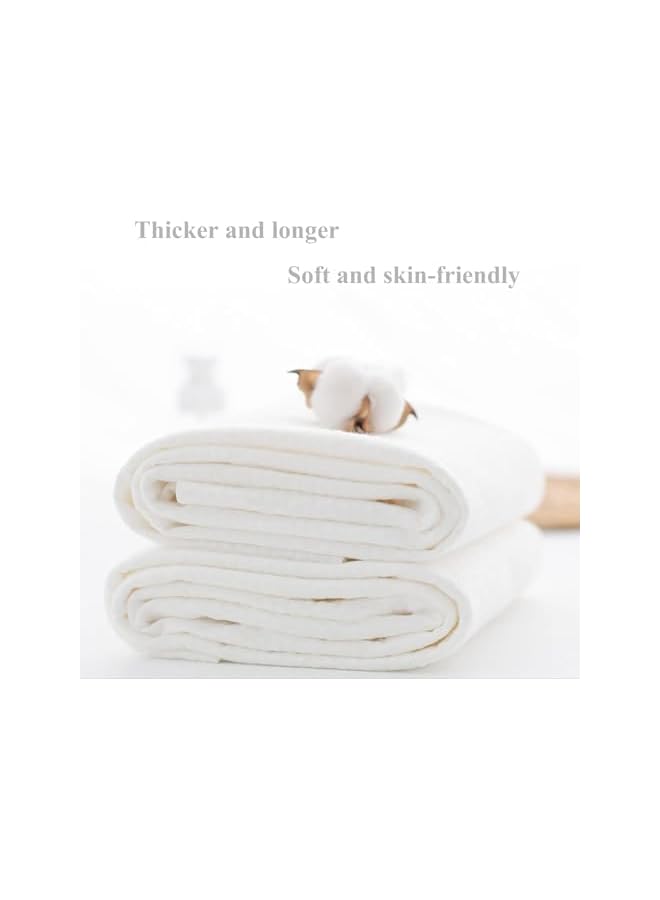 The Bros 10 sets Disposable Bath Towels,Travel Disposable Towels Set, Body Towels,Bath Towels for Hotel bathroom Beach Swimming Camping,Soft Absorbent Pure Cotton,70x140cm 28 * 60cm - Image 3