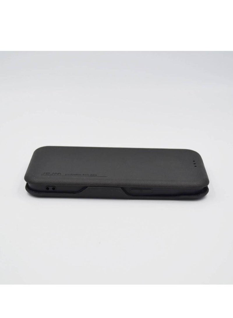 JSJM Book Cover case For MI 12S PRO Black - Image 2