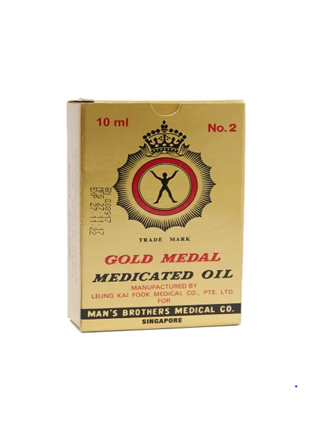 GOLD MEDAL Medicated Oil 10 ml  - Image 2
