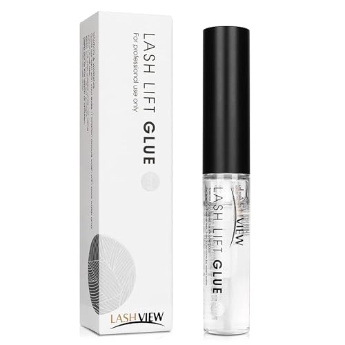 LASHVIEW Lash Lift Glue Eyelash Perm GlueLash Lift AdhesiveEyelash LiftLash Perm AdhesiveNo Irritation and Odorless5ML - Image 1