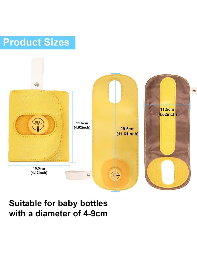 Generic Baby Bottle Warmer Cover, Yellow  - Image 2