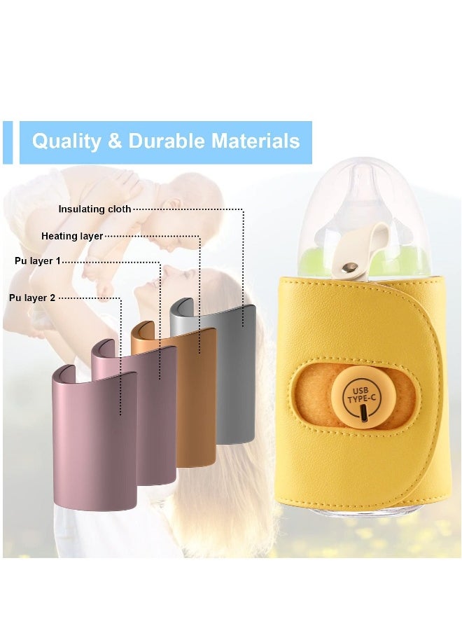 Generic Baby Bottle Warmer Cover, Yellow  - Image 5