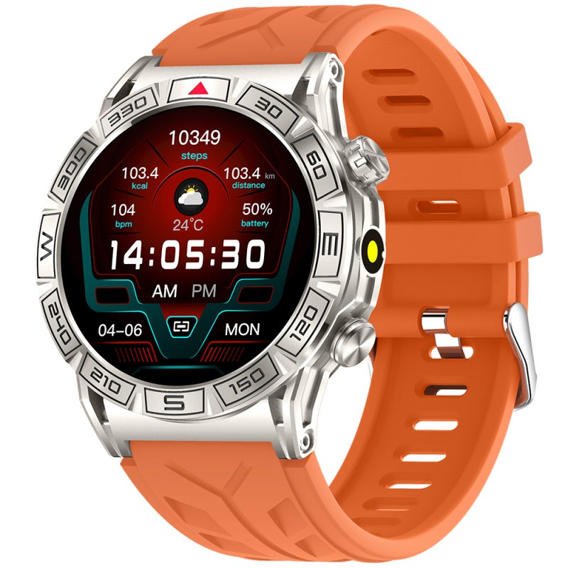Smart Watch: 1.43-Inch OLED High-Clear Screen - BT Call Function, Long Battery Life Outdoor Sports Smart Watch for Men, Android Users - Image 1