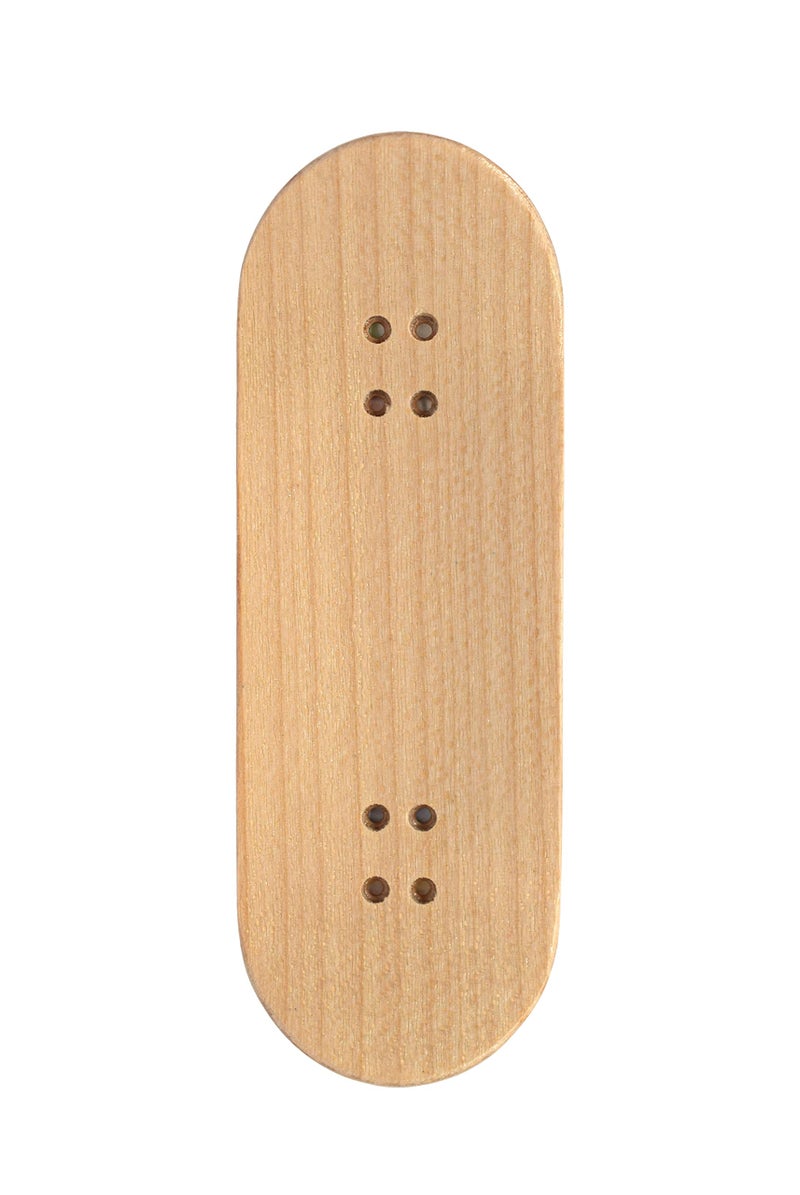 Teak Tuning Premium Fingerboard Graphic Deck, Waves - 34mm x 97mm - Heat Transfer Graphics, Pro Shape & Size - Pre-Drilled Holes - Includes Prolific Foam Tape - Image 2