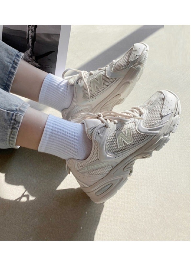 New Balance 530 Casual Sneakers Beige For Men/Women/Students  - Image 5