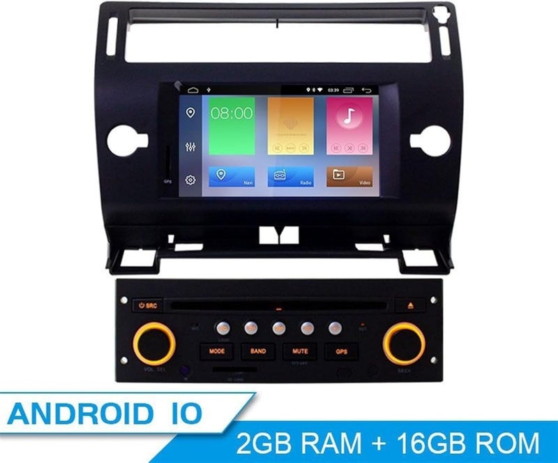 Wivplex Android 10 Car DVD Player for Citroen C4 Quatre - Image 2