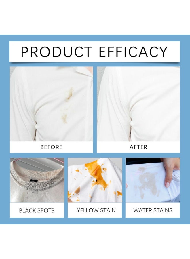 Jakehoe Grease Stain Remover for Clothes, 120ml Portable Fabric Oil Remover, Travel Size Cleaner for Laundry, Ideal for Clothes, Underwear, Carpets, Linens, and Baby Stains - Image 2