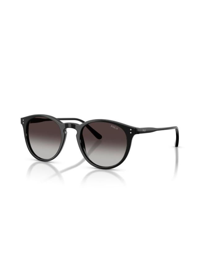 بولو رالف لورين نظارة شمسية دائرية كاملة الحواف 4110 50018G - Image 1