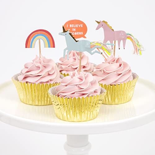 Meri Meri Cupcake Kit I Believe In Unicorns Pack of 24 - Image 5