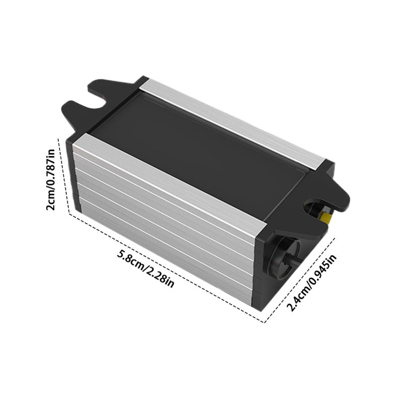 DC Step Down Voltage Regulator 24V to 12V 4A for Vehicle Electronics Adjustable Car Truck RV Transformer Unit with Fine Control Knob and Thermal Safety Guard - Image 3